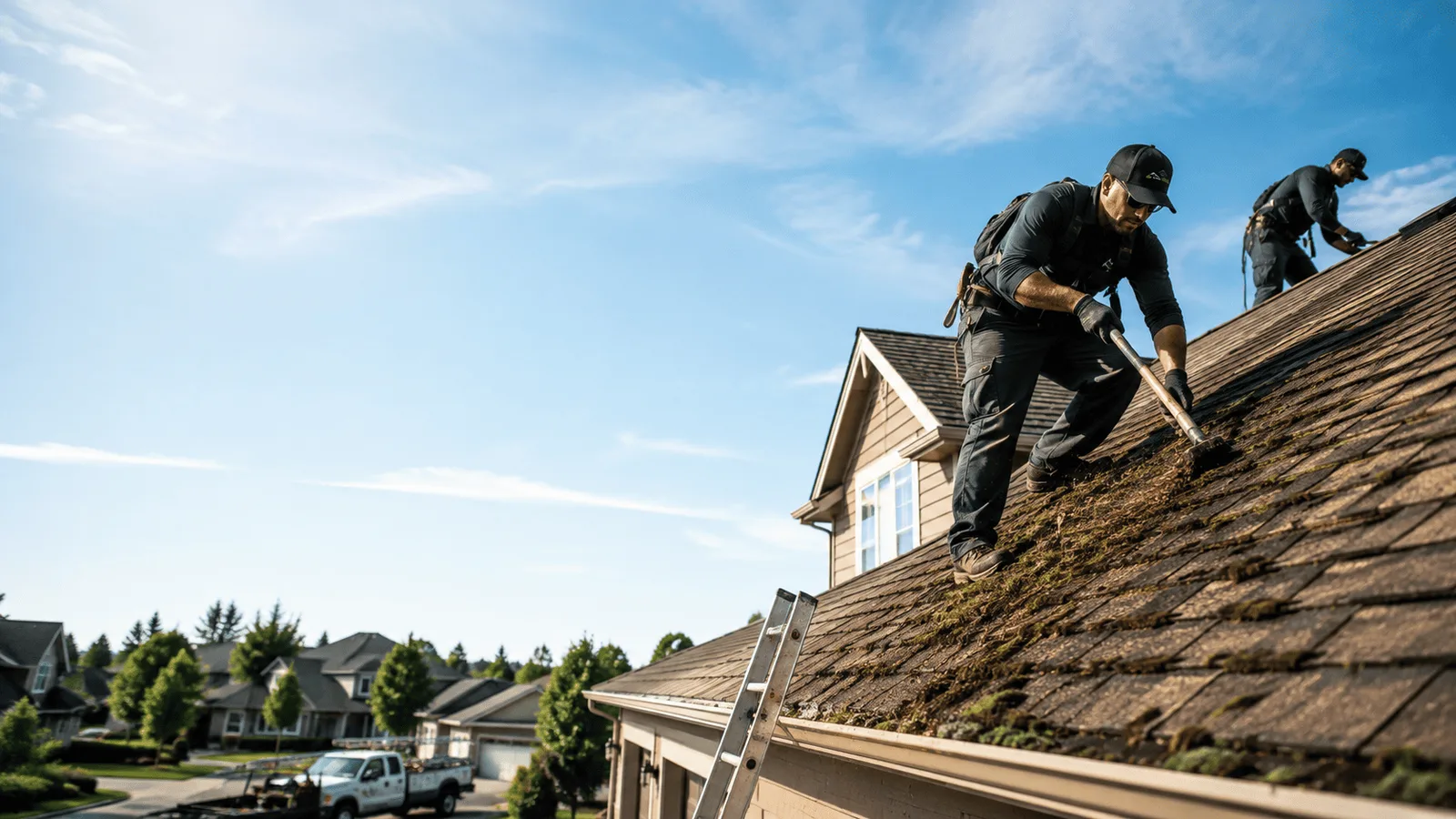 Roof Moss Removal in Mico, TX near me